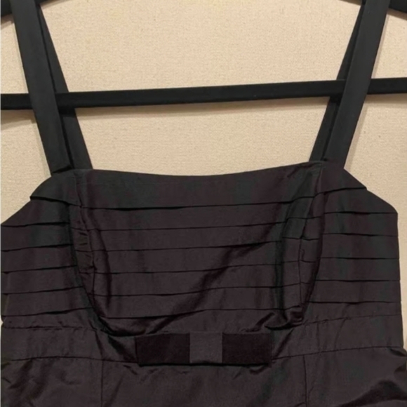 Elegant Lilly Pulitzer Alana-Style Black Sleeveless Silk Mini Dress Size 4 - Picture 7 of 10